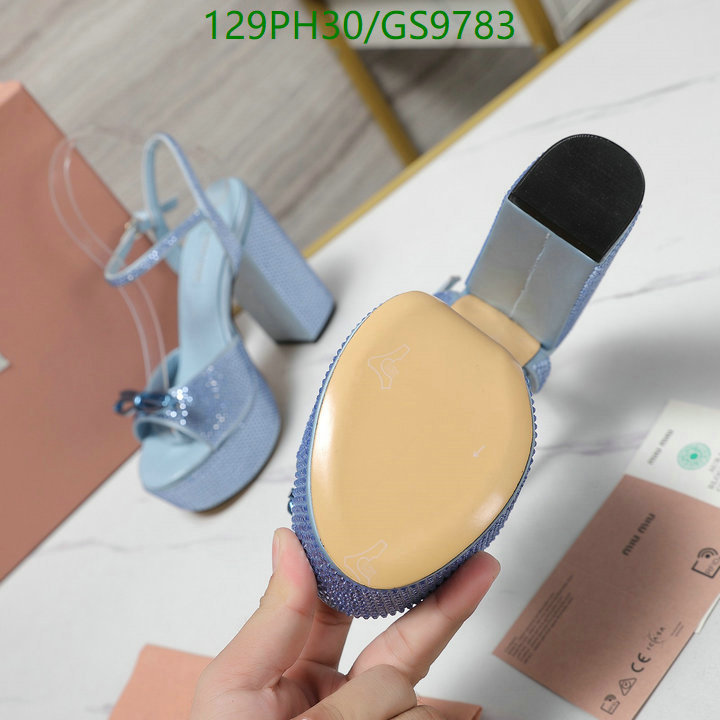 Miu Miu-Women Shoes Code: GS9783 $: 129USD