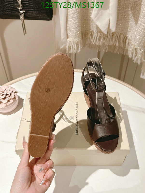 Brunello Cucinelli-Women Shoes Code: MS1367 $: 125USD