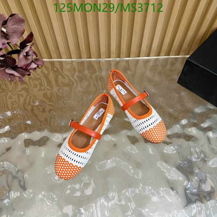 ALAIA-Women Shoes Code: MS3712 $: 125USD