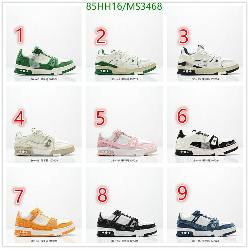 LV-Women Shoes Code: MS3468 $: 85USD