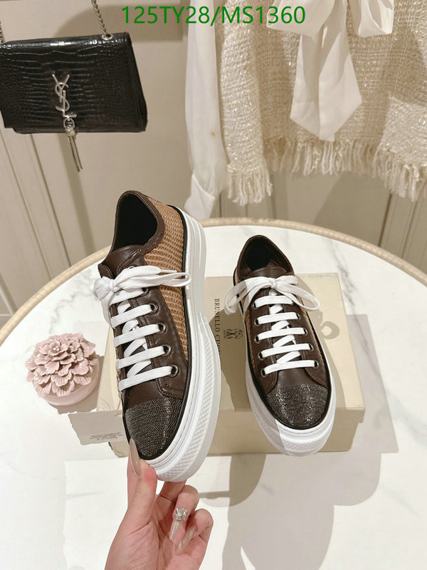 Brunello Cucinelli-Women Shoes Code: MS1360 $: 125USD