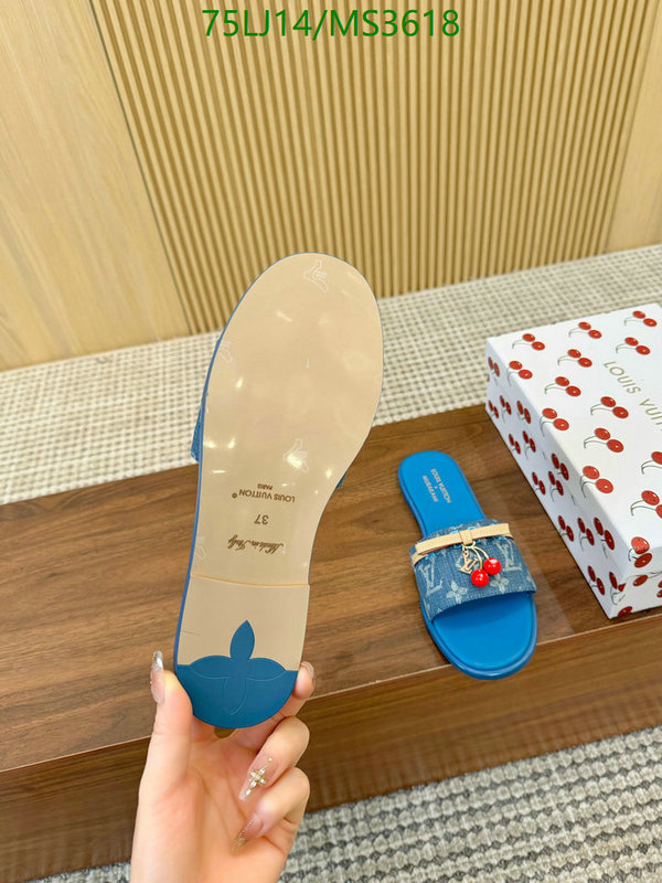 LV-Women Shoes Code: MS3618 $: 75USD