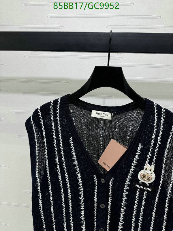 MIUMIU-Clothing Code: GC9952 $: 85USD