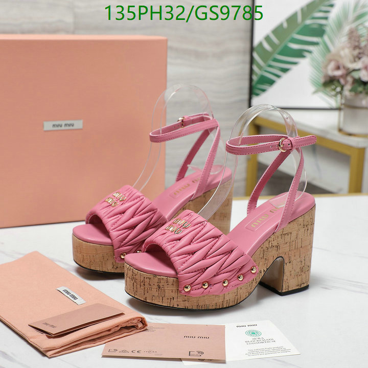 Miu Miu-Women Shoes Code: GS9785 $: 135USD