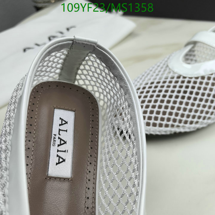 ALAIA-Women Shoes Code: MS1358 $: 109USD