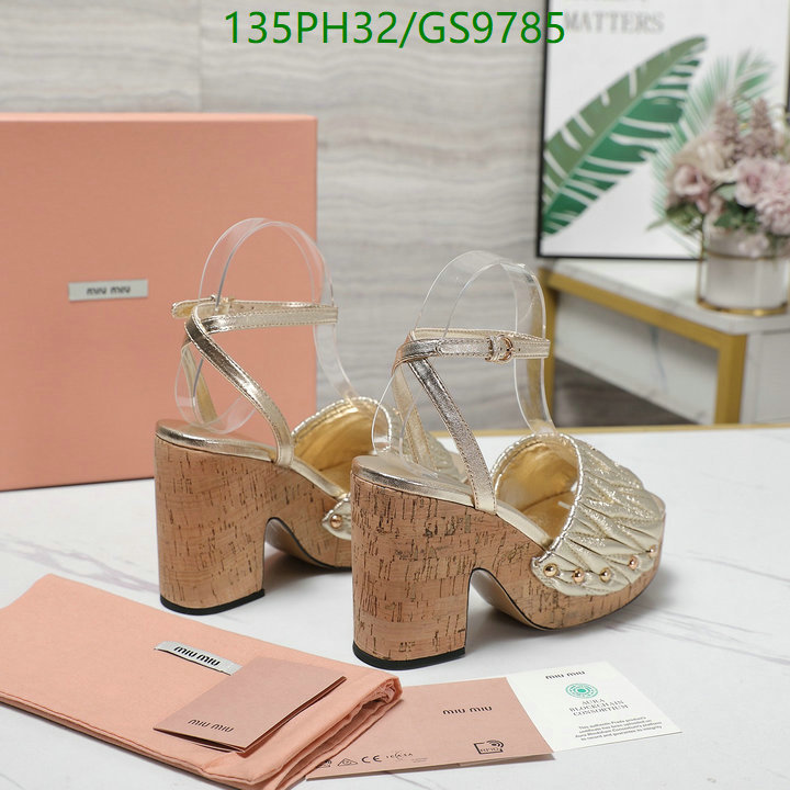 Miu Miu-Women Shoes Code: GS9785 $: 135USD