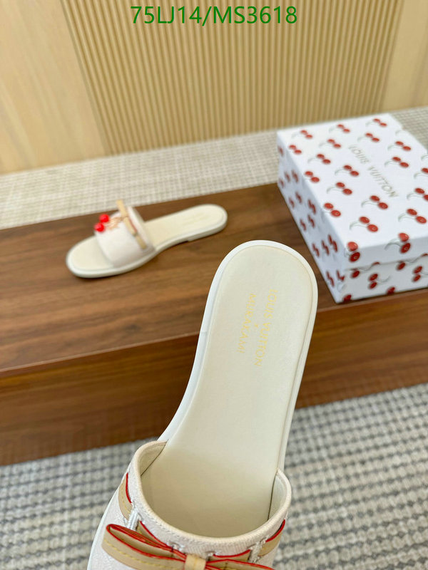 LV-Women Shoes Code: MS3618 $: 75USD