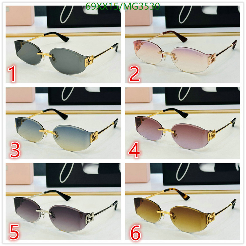 MiuMiu-Glasses Code: MG3530 $: 69USD