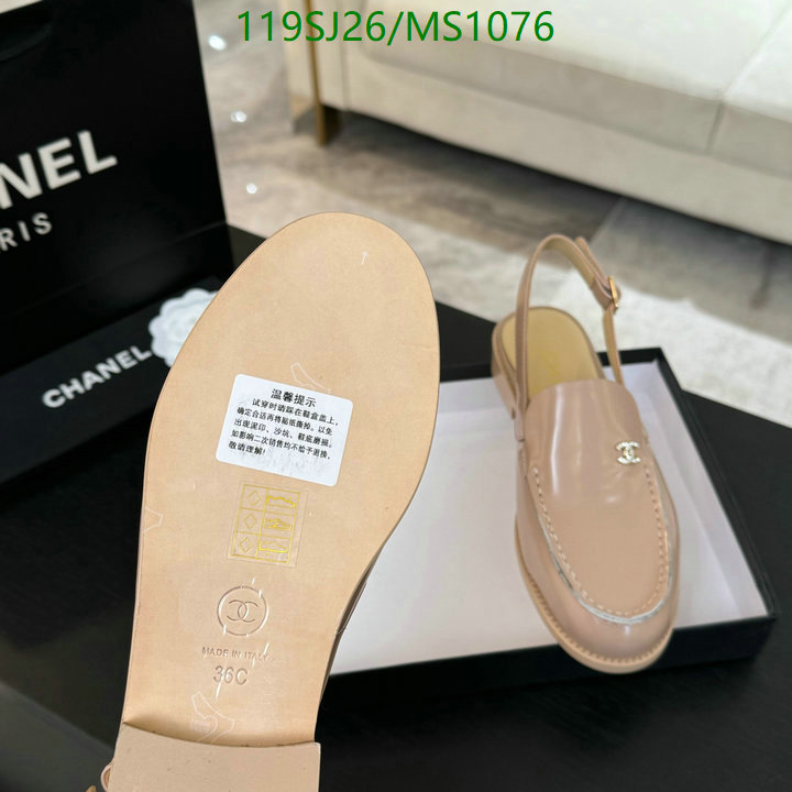 Chanel-Women Shoes Code: MS1076 $: 119USD