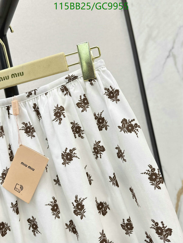 MIUMIU-Clothing Code: GC9955 $: 115USD