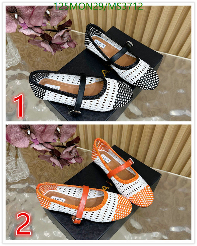 ALAIA-Women Shoes Code: MS3712 $: 125USD