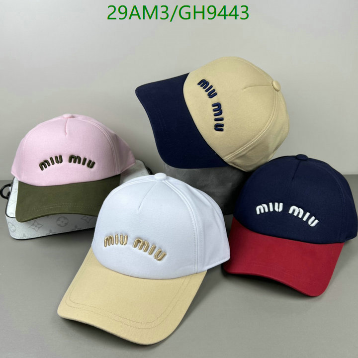 Miu Miu-Cap(Hat) Code: GH9443 $: 29USD