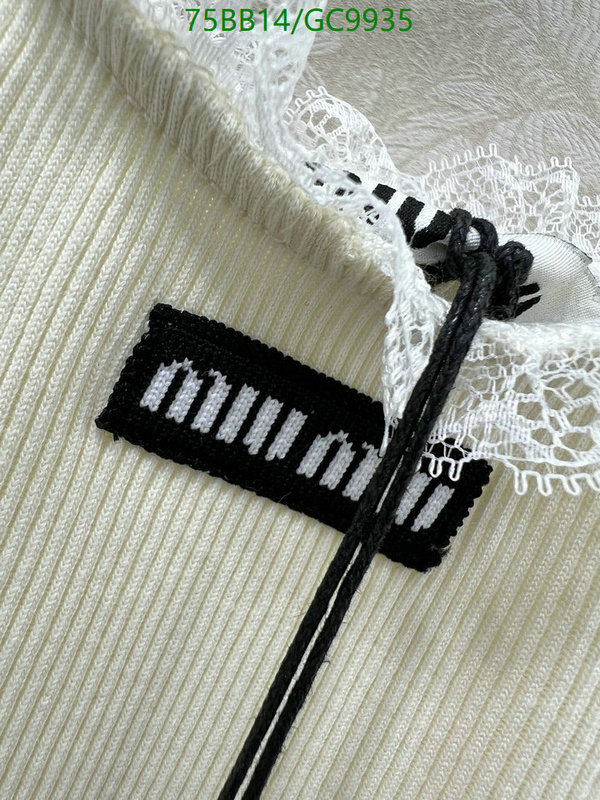 MIUMIU-Clothing Code: GC9935 $: 75USD