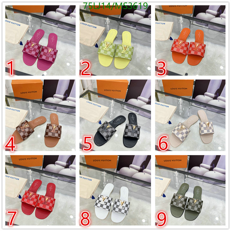 LV-Women Shoes Code: MS3619 $: 75USD