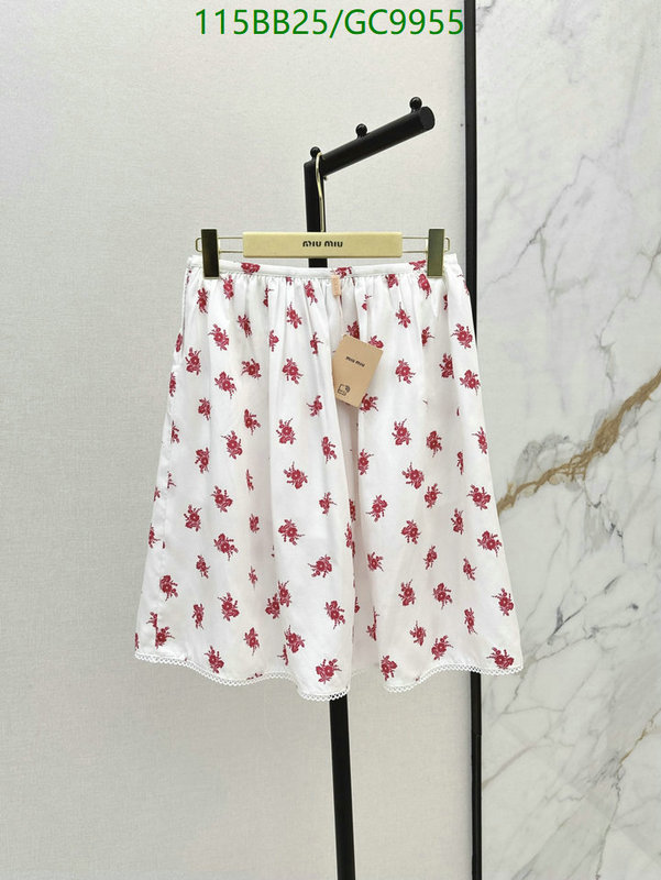 MIUMIU-Clothing Code: GC9955 $: 115USD