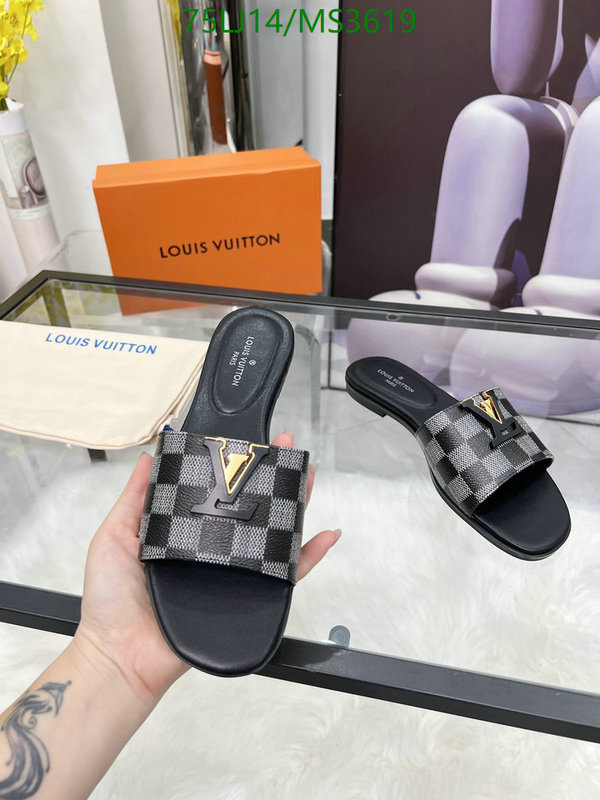LV-Women Shoes Code: MS3619 $: 75USD