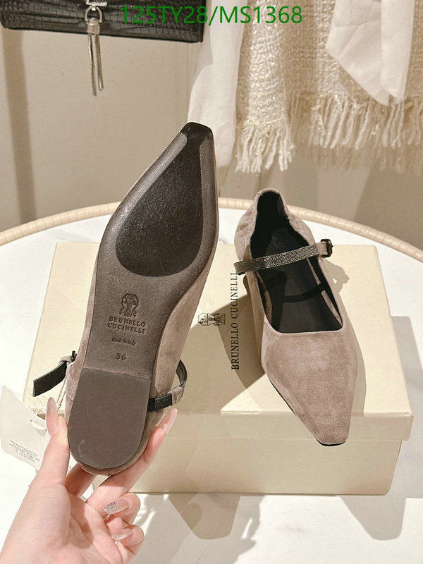 Brunello Cucinelli-Women Shoes Code: MS1368 $: 125USD
