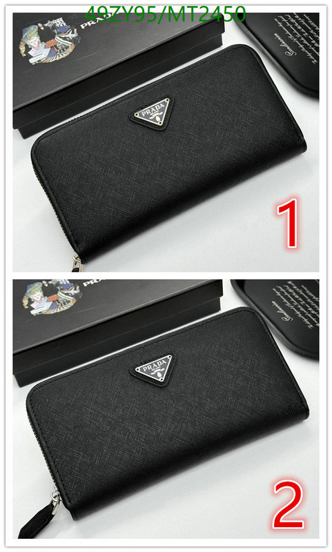 Prada-Wallet-4A Quality Code: MT2450 $: 49USD