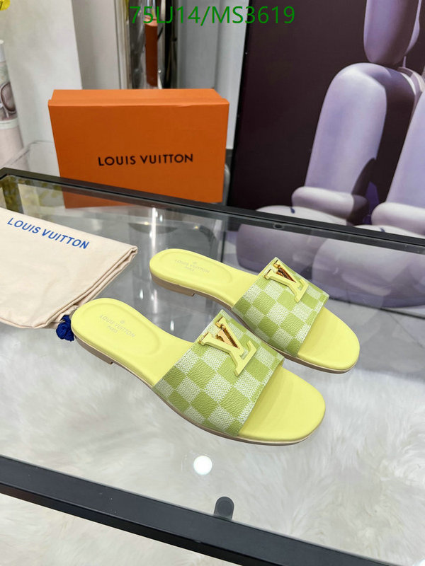 LV-Women Shoes Code: MS3619 $: 75USD
