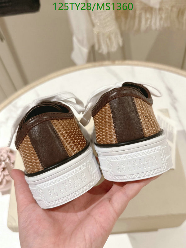 Brunello Cucinelli-Women Shoes Code: MS1360 $: 125USD