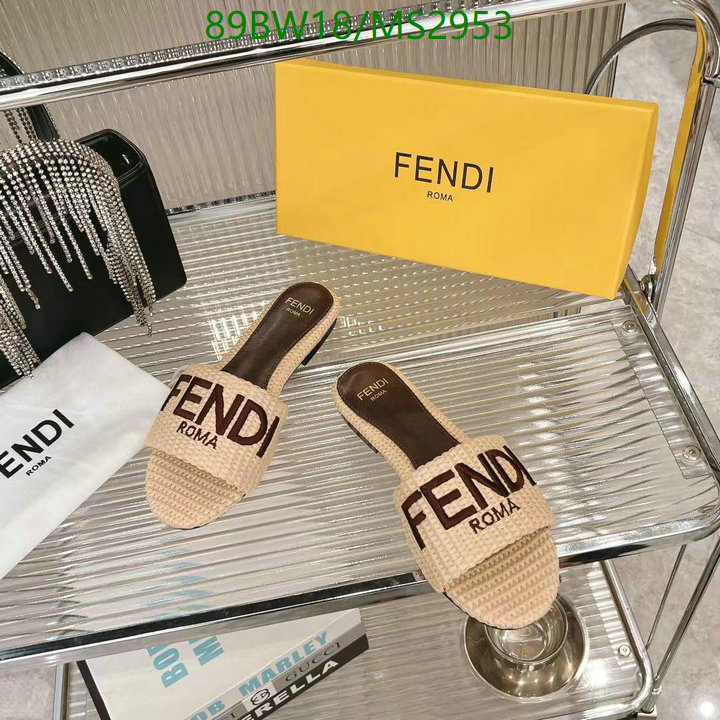 Fendi-Women Shoes Code: MS2953 $: 89USD