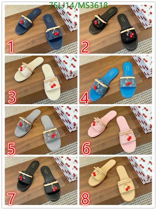 LV-Women Shoes Code: MS3618 $: 75USD