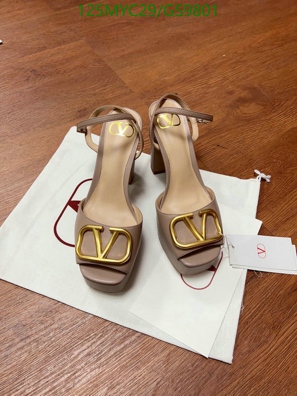 Valentino-Women Shoes Code: GS9801 $: 125USD