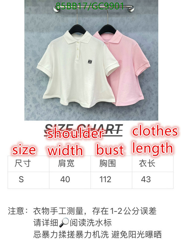 Loewe-Clothing Code: GC9901 $: 85USD
