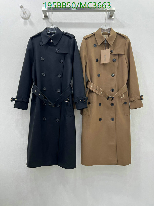Burberry-Clothing Code: MC3663 $: 195USD