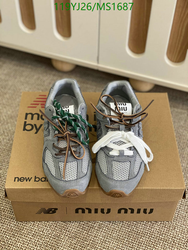 Miu Miu-Women Shoes Code: MS1687 $: 119USD