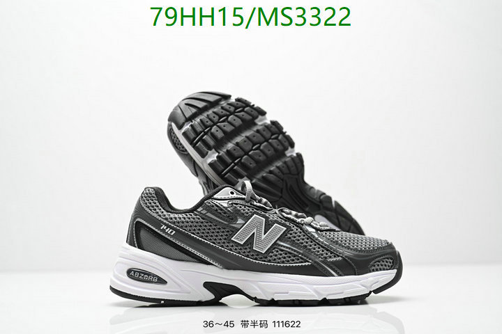 New Balance-Men shoes Code: MS3322 $: 79USD