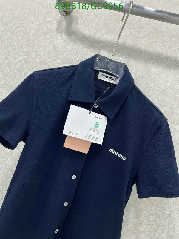 MIUMIU-Clothing Code: GC9956 $: 89USD
