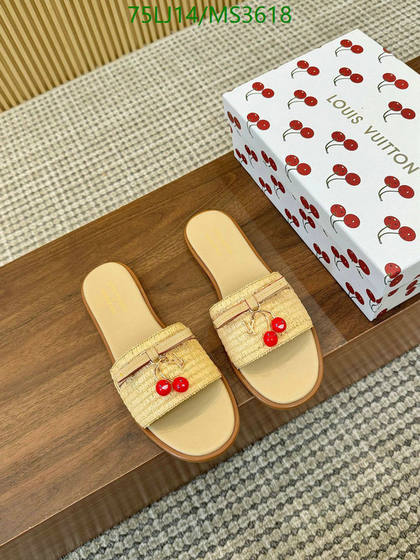 LV-Women Shoes Code: MS3618 $: 75USD