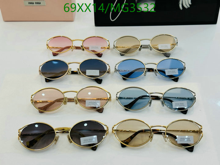 MiuMiu-Glasses Code: MG3532 $: 69USD