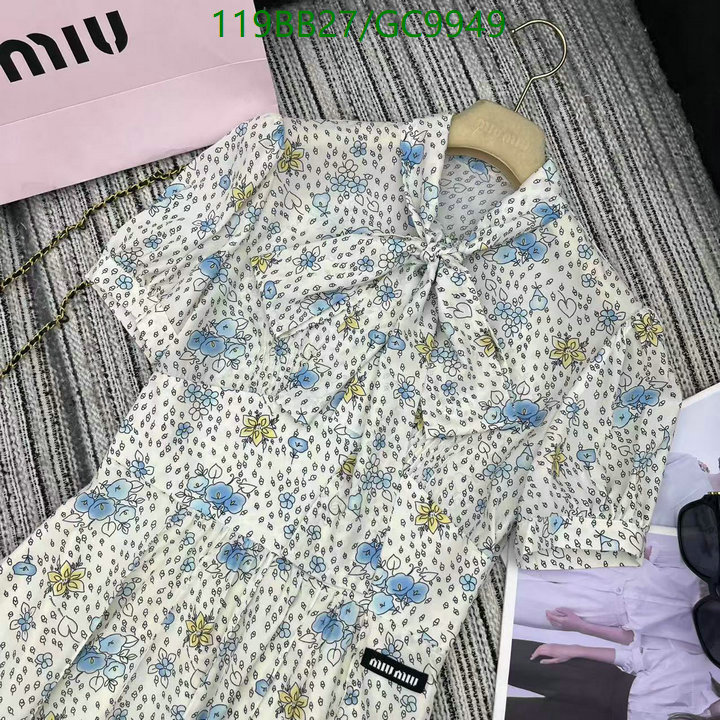 MIUMIU-Clothing Code: GC9949 $: 119USD