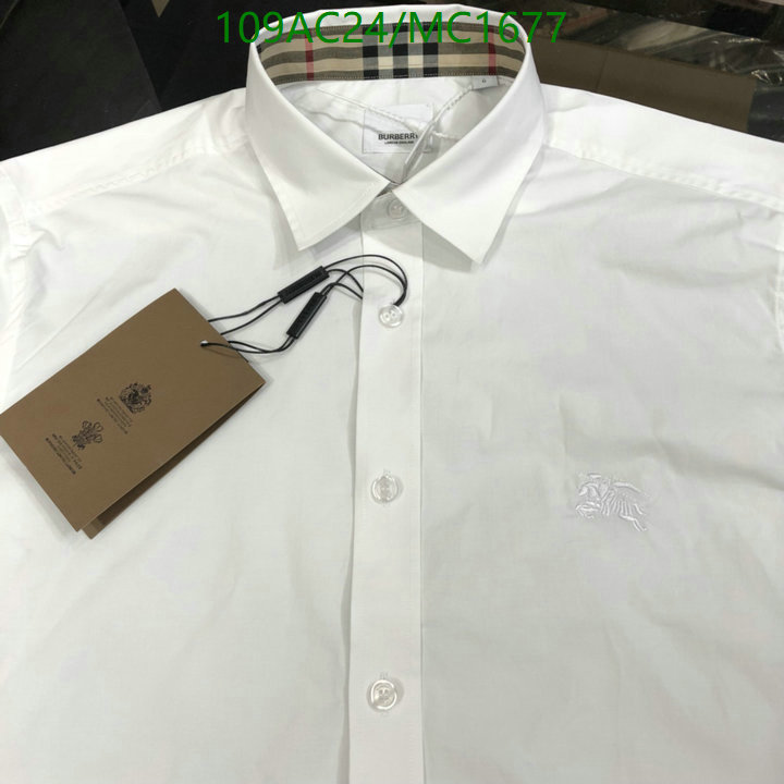 Burberry-Clothing Code: MC1677 $: 109USD