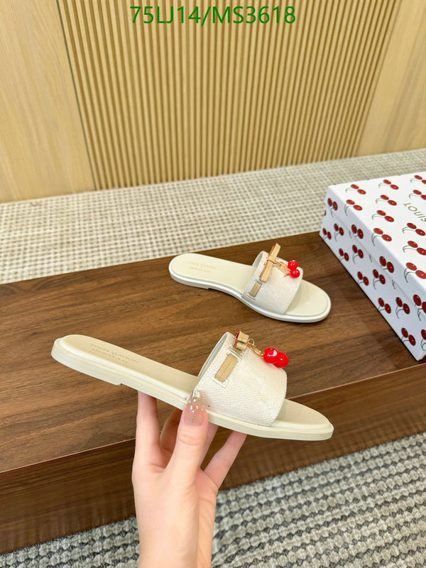 LV-Women Shoes Code: MS3618 $: 75USD