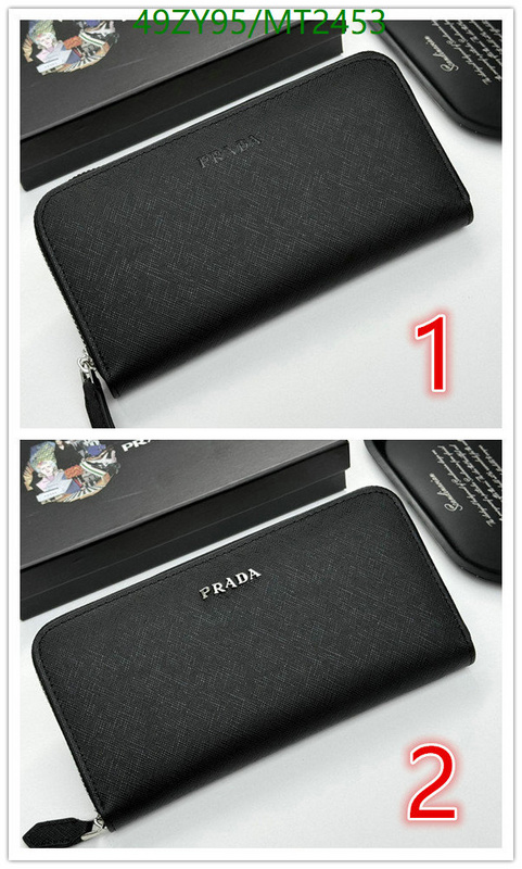 Prada-Wallet-4A Quality Code: MT2453 $: 49USD