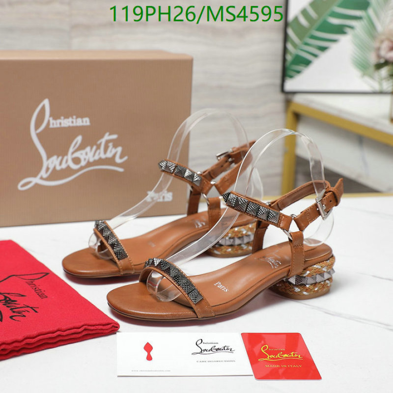 Christian Louboutin-Women Shoes Code: MS4595 $: 119USD