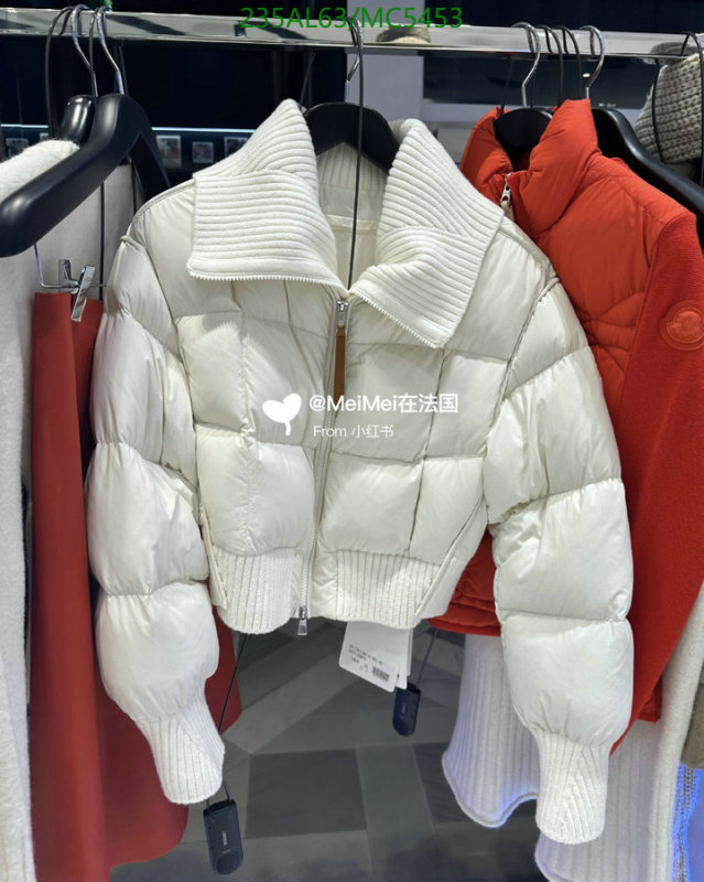 Moncler-Down jacket Women Code: MC5453 $: 235USD