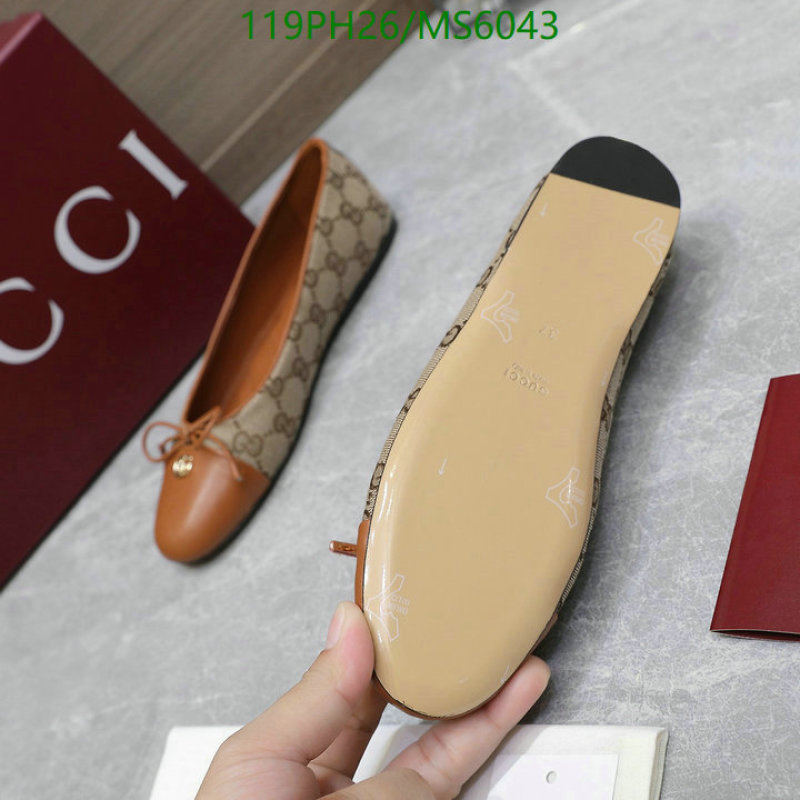 Gucci-Women Shoes Code: MS6043 $: 119USD
