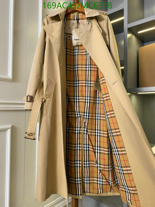 Burberry-Down jacket Women Code: MC6318 $: 169USD
