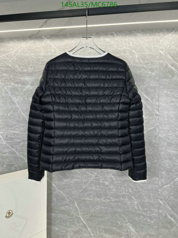 Moncler-Down jacket Women Code: MC6786 $: 145USD