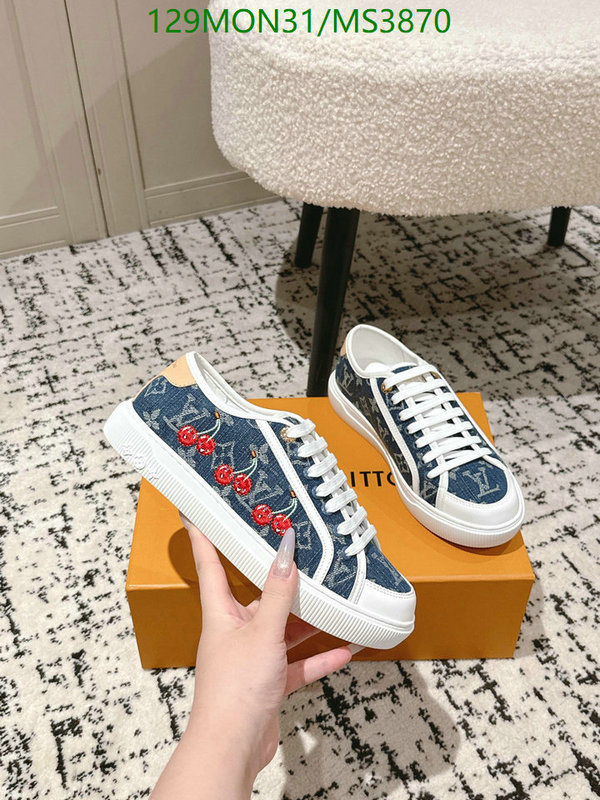 LV-Women Shoes Code: MS3870 $: 129USD