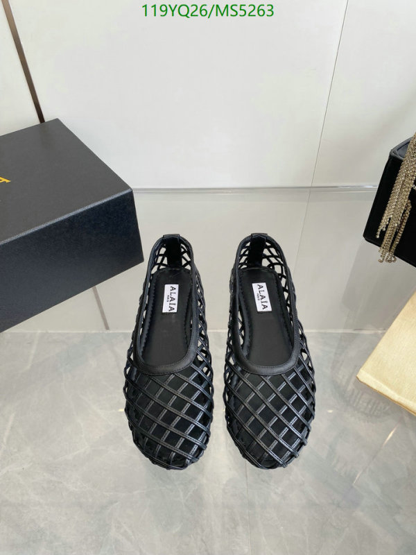 ALAIA-Women Shoes Code: MS5263 $: 119USD