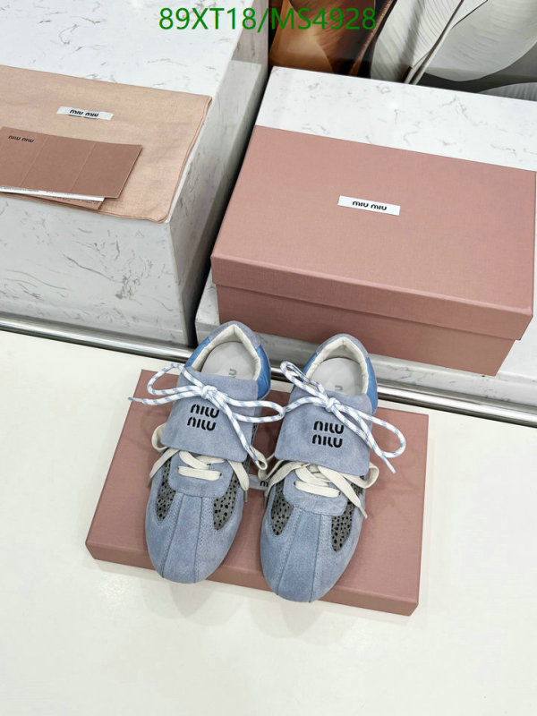 Miu Miu-Women Shoes Code: MS4928 $: 89USD