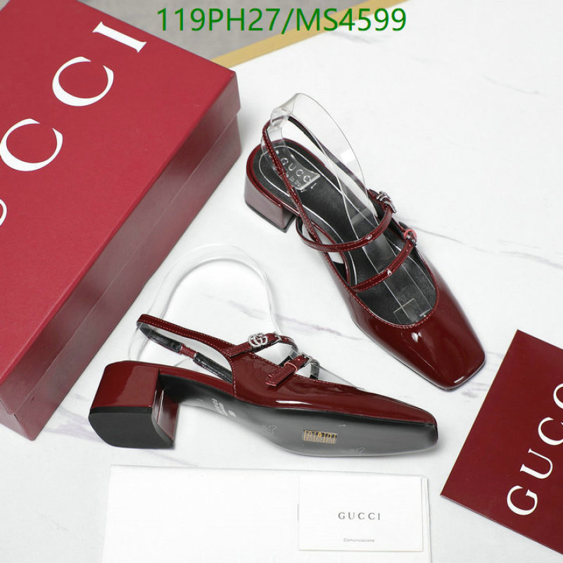 Gucci-Women Shoes Code: MS4599 $: 119USD