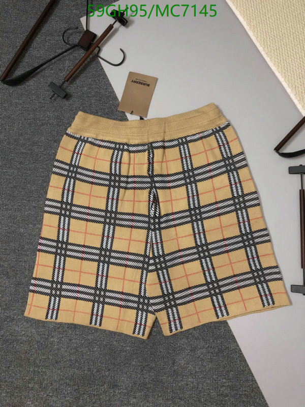 Burberry-Clothing Code: MC7145 $: 59USD