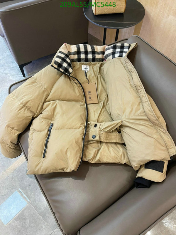 Burberry-Down jacket Women Code: MC5448 $: 209USD