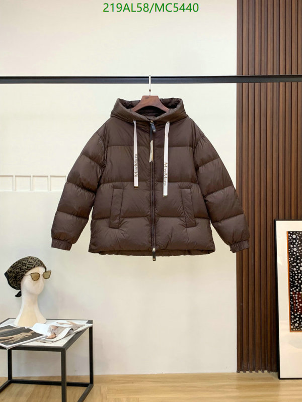 MaxMara-Down jacket Women Code: MC5440 $: 219USD